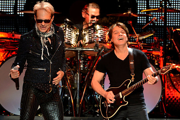 Van Halen performing earlier in 2012.