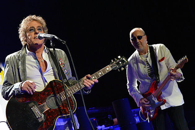 The Who's Roger Daltrey and Pete Townsend perform during the Who Cares Benefit For Teen Cancer America Memorial Sloan-Kettering Cancer Center at The Theater at Madison Square Garden
