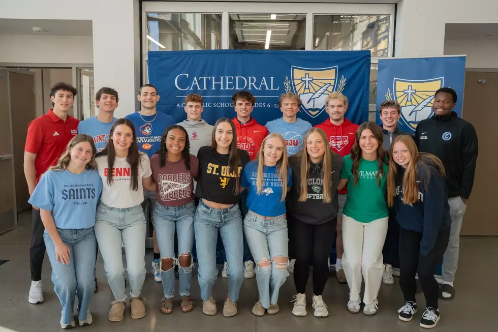 Cathedral High Celebrates 22 Seniors Headed To College Sports